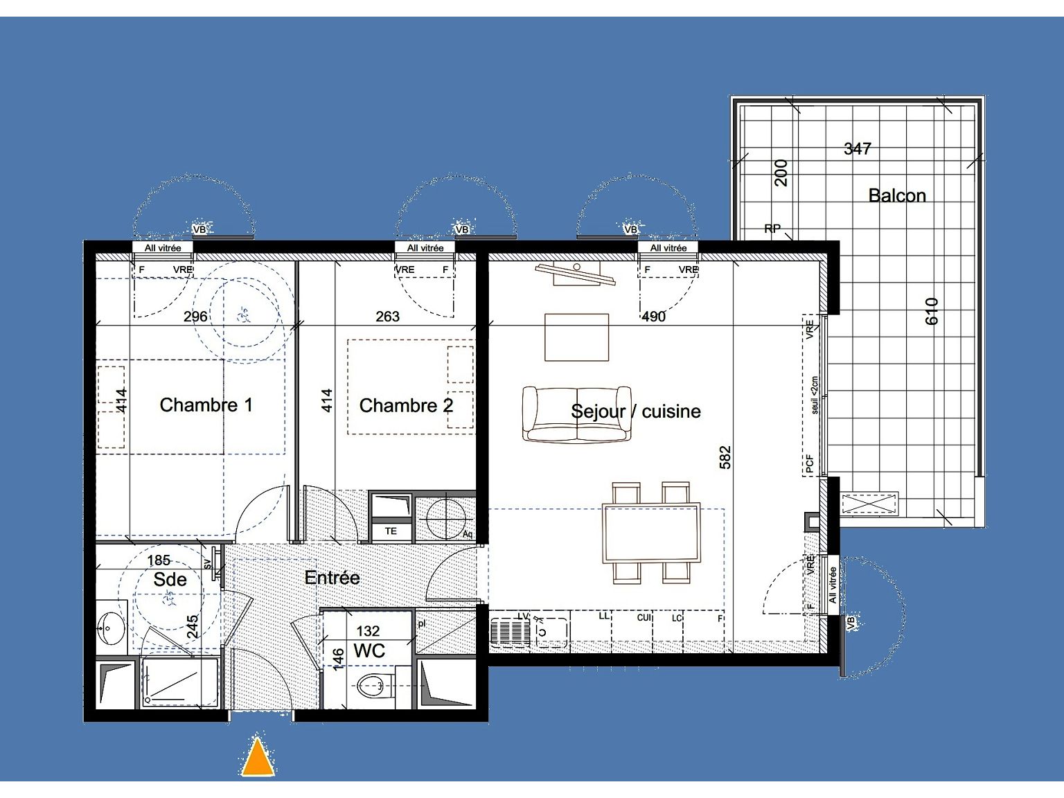 image du bien immobilier Appartement T3 LA CIOTAT