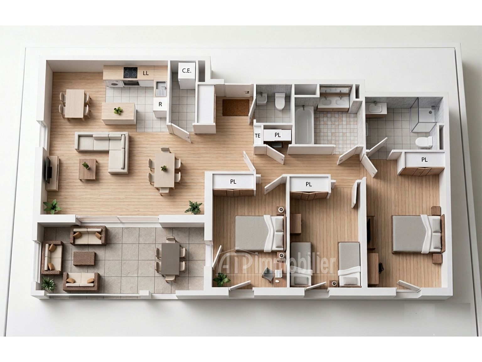 Appartement T4 AIX EN PROVENCE