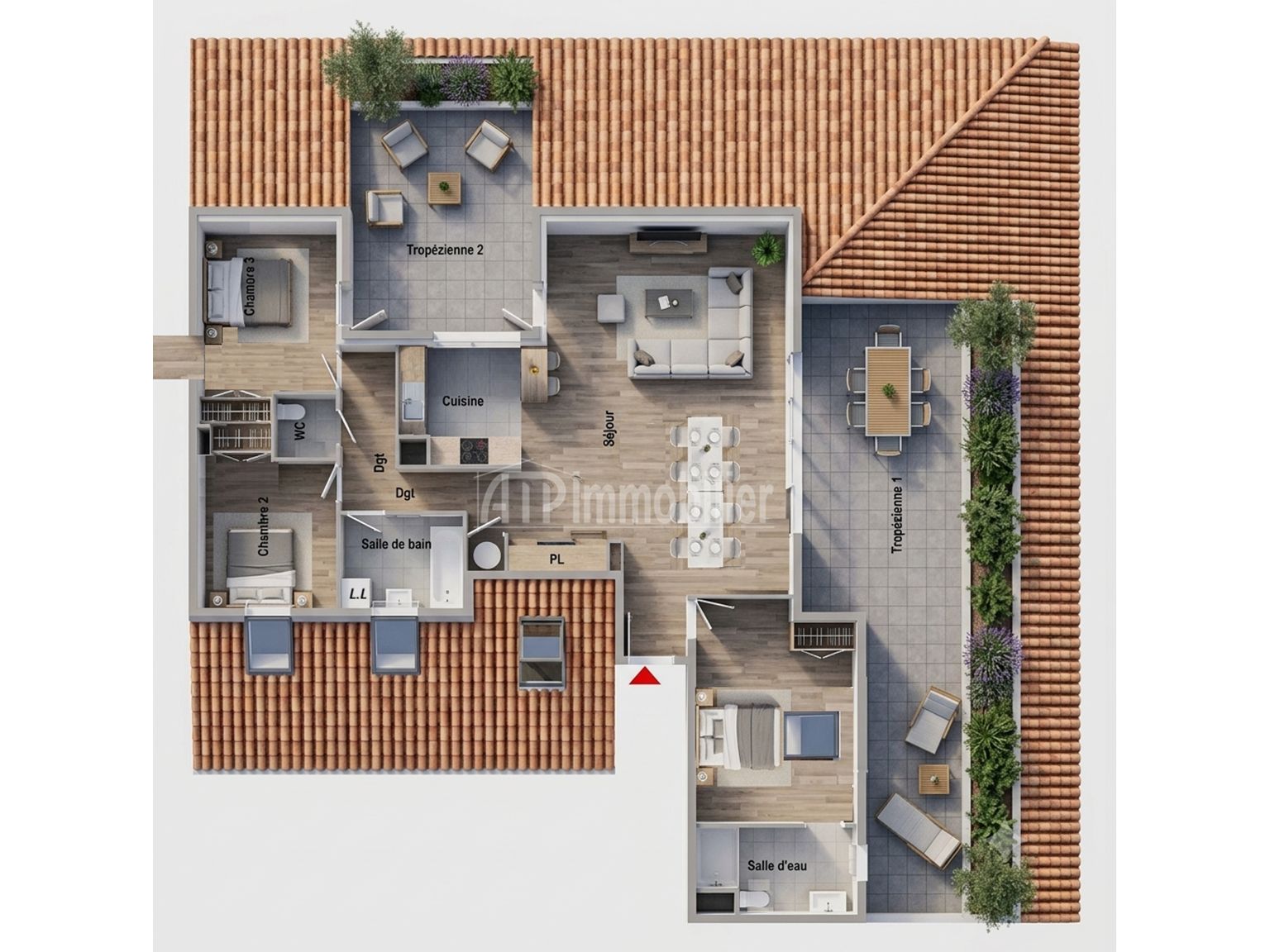 image du bien immobilier Appartement T4 SALON DE PROVENCE