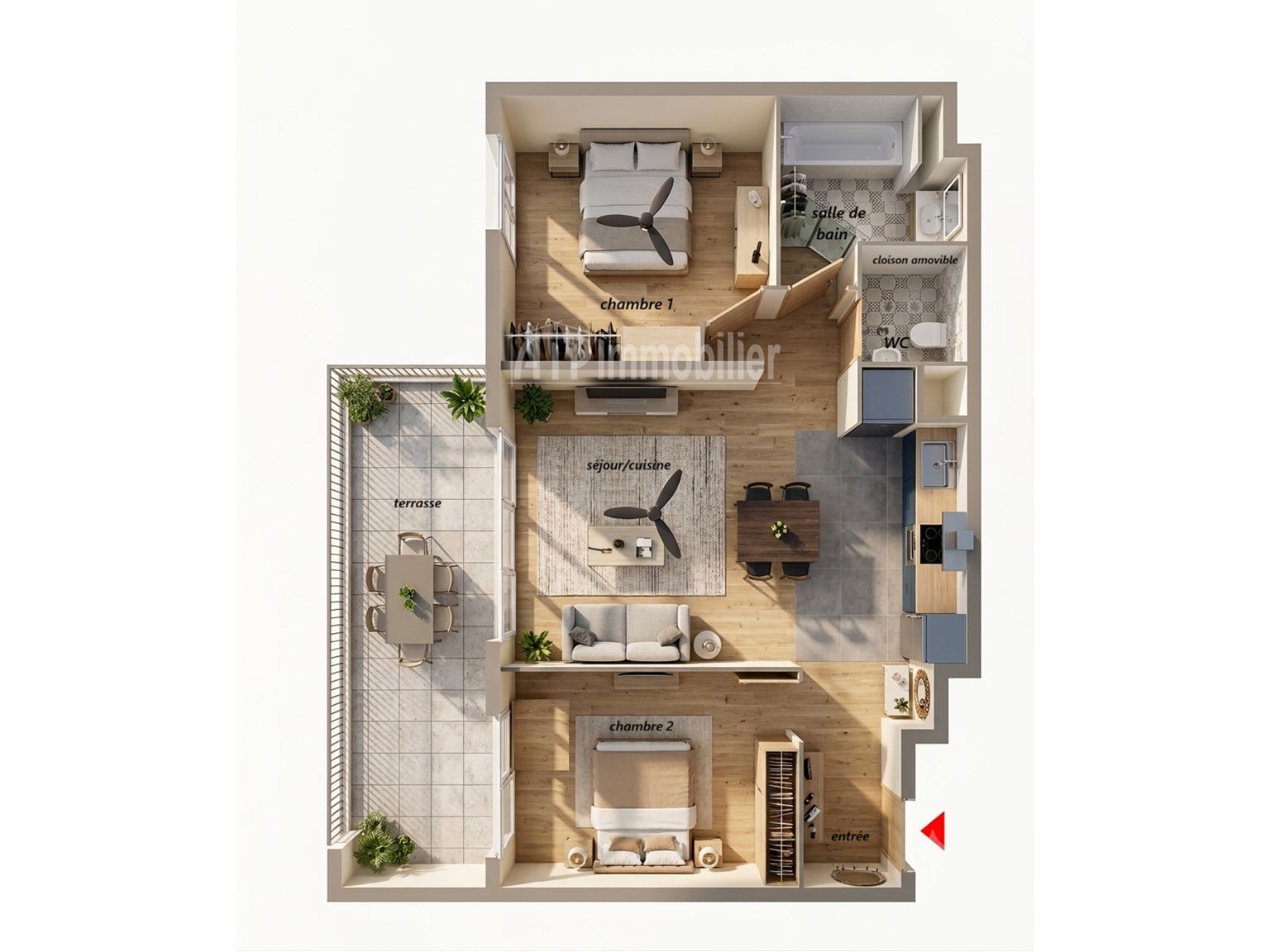 image du bien immobilier Appartement T3 SALON DE PROVENCE
